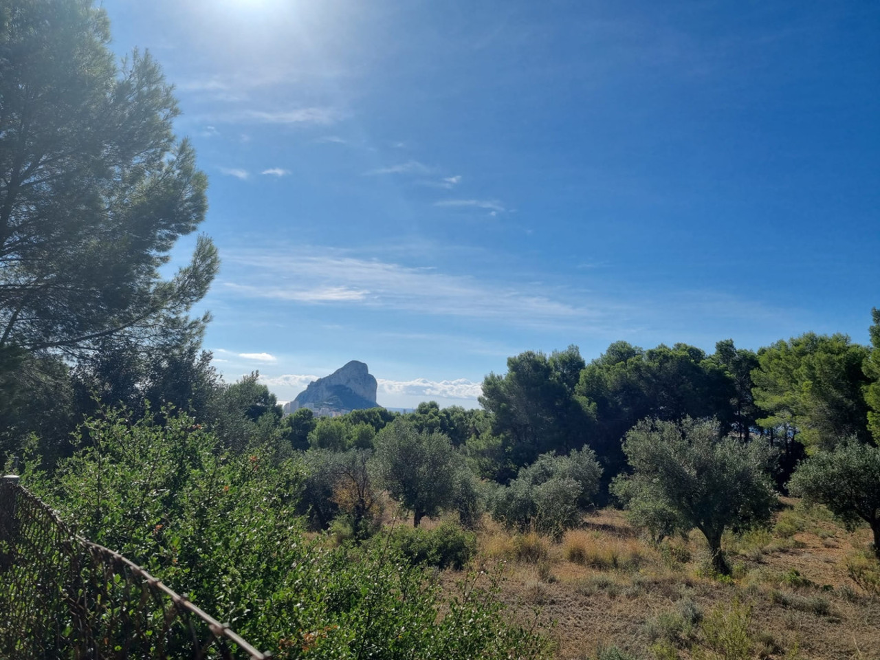 das Grundstück 
zum verkauf in Calpe