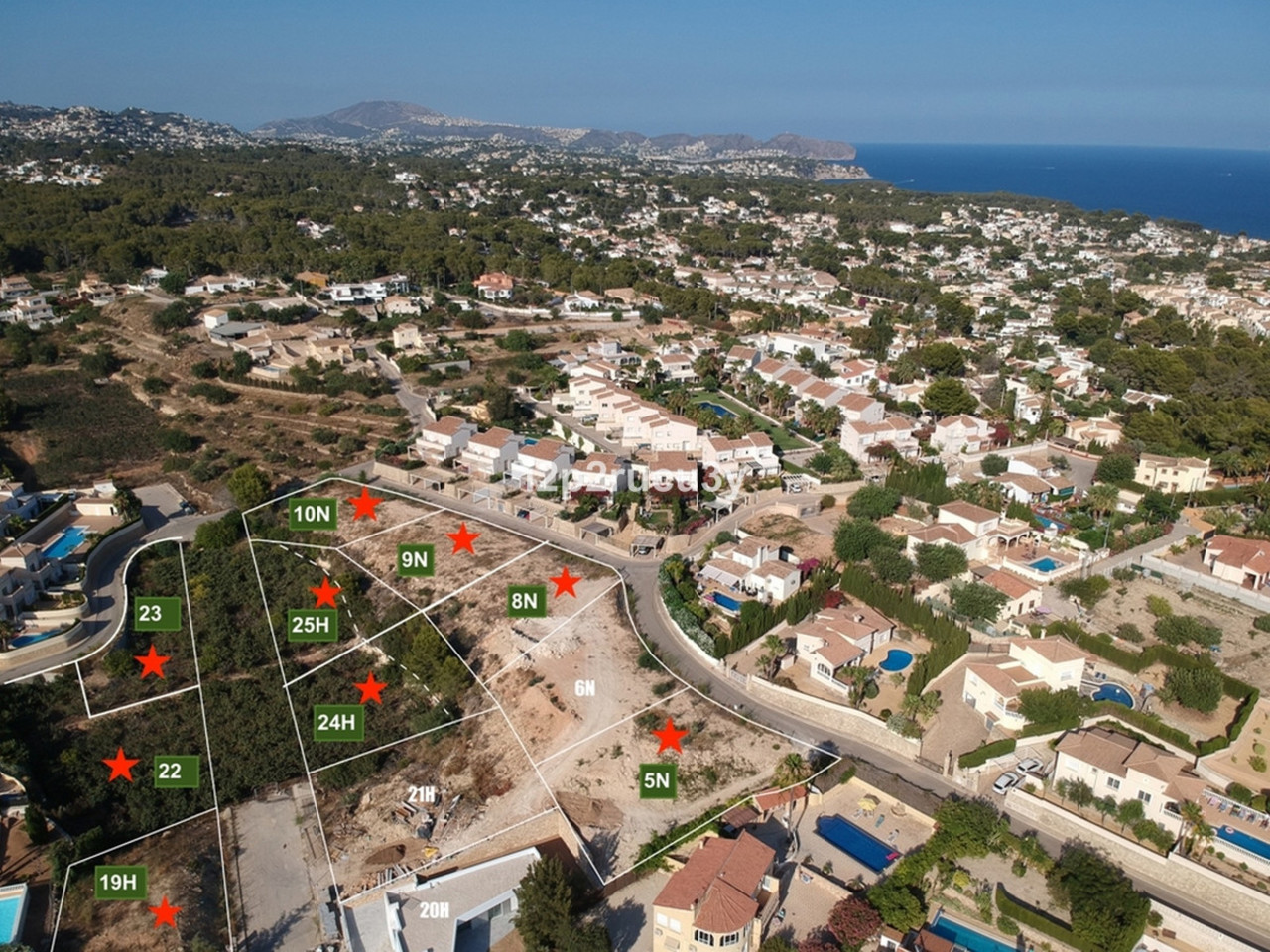 Plot for sale in Calpe