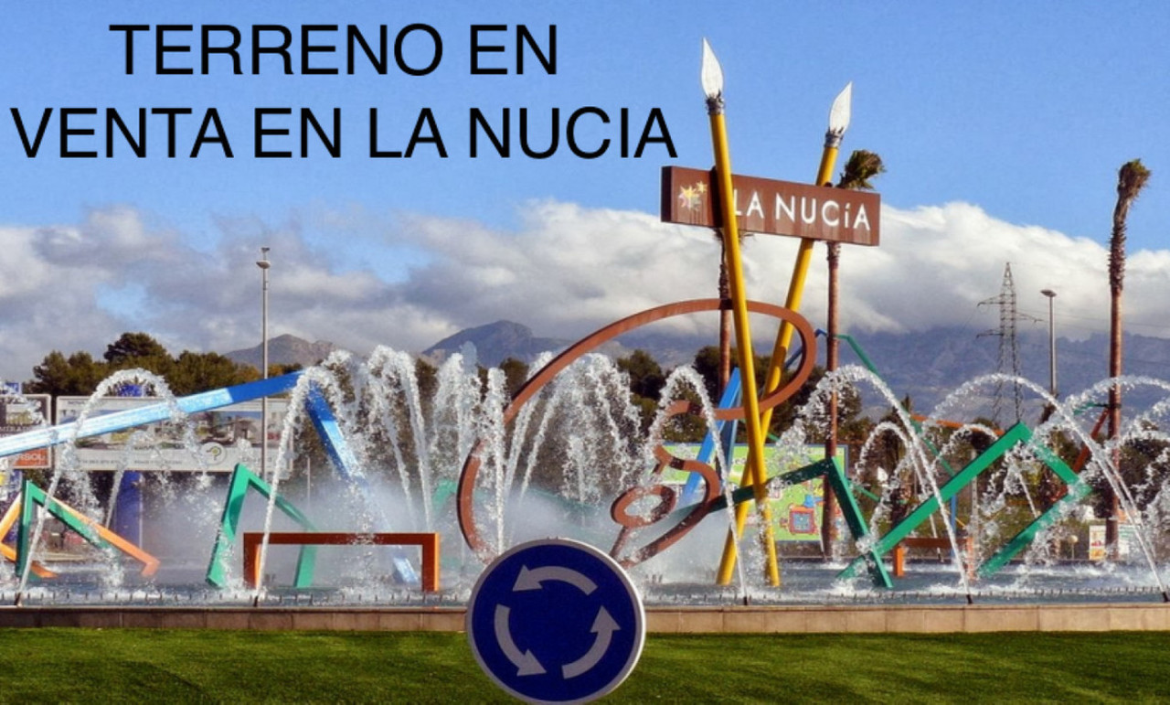 Plot for sale in La Nucia