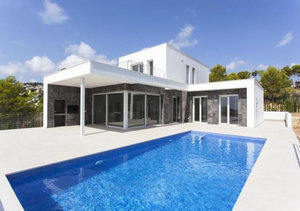 Moraira Modern 3 Bedroom Sea View New Build Villa for Sale