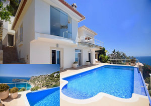 Javea Modern Sea View Villa for Sale close to Ambolo Beach
