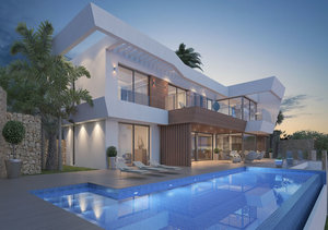 Moraira Modern 4 Bedroom Sea View Property for Sale