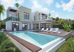 Javea 4 Bedroom Suite Modern New Build Property for Sale