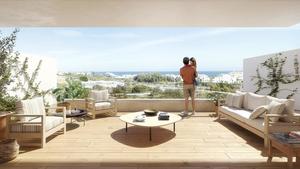 2 soverom Toppetasjen til salgs i Estepona