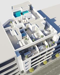 3 schlafzimmer das Penthouse 
zum verkauf in Torrevieja 