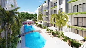 1 slaapkamers Appartement te koop in Punta Cana