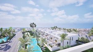 Gloednieuwe moderne appartementen in Mar de Cristal, Murcia