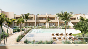 3 bed 2 bath stunning golf apartment - ground and penthouse - Roda Golf