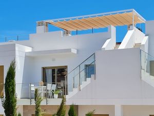 Beautiful top floor apartment with solarium, furnished Pilar De La Horadada